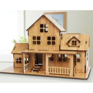Maison cottage 3D en bois à assembler