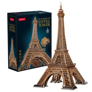 Tour Eiffel 3D carton CubicFun
