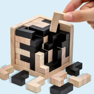 Casse-tête Luban 3D en bois