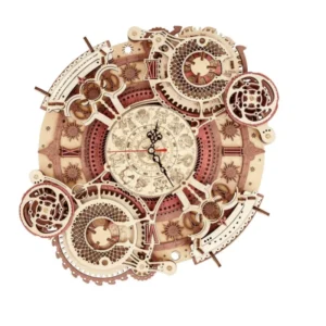 Horloge murale Zodiac 3D en bois ROKR