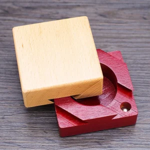 Boîte secrète casse-tête en bois