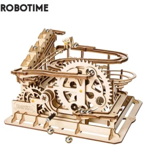 Circuit à billes 3D en bois Waterwheel ROKR
