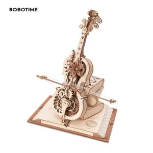 Violoncelle magique 3D en bois ROKR