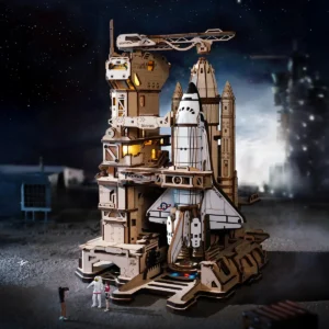 Navette spatiale ROKR 3D en bois