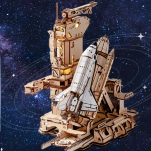 Navette spatiale 3D en bois ROKR
