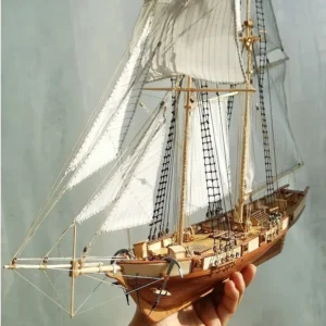 Voilier ancien à assembler en bois