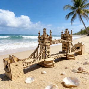 Tower Bridge 3D en bois