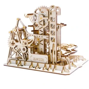 Circuit à billes Tower Coaster 3D en bois ROKR