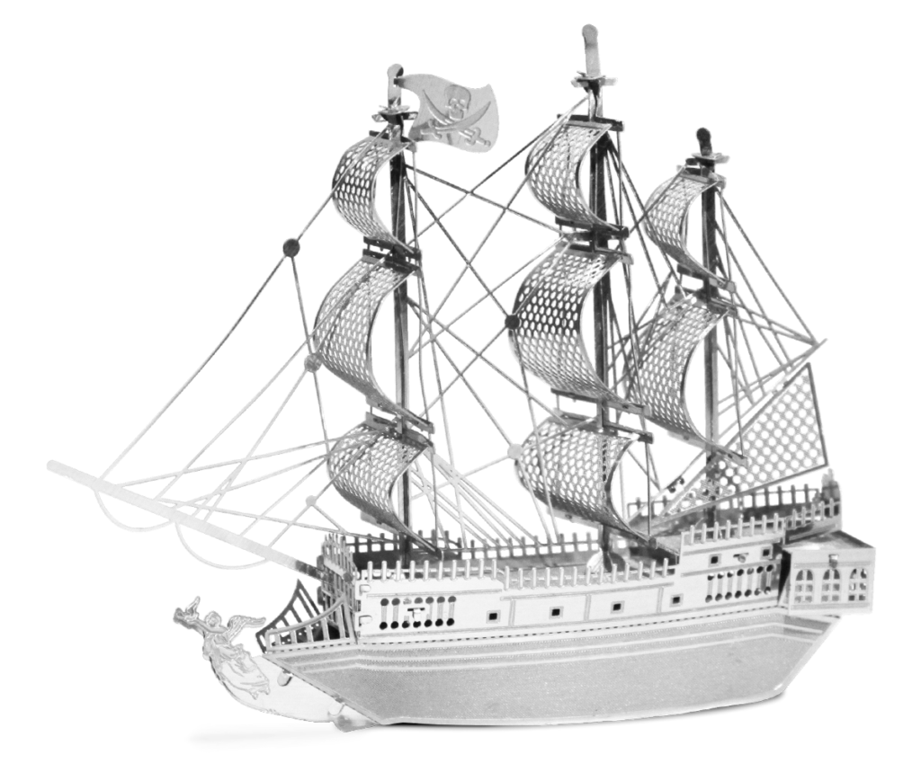 Black Pearl 3D métal Metal Earth