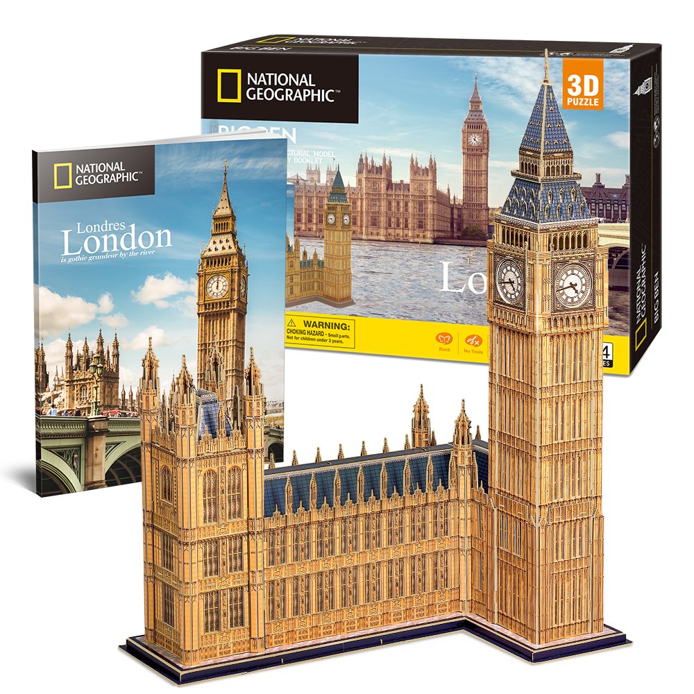 Big Ben 3D carton CubicFun