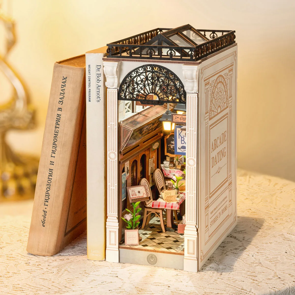 Book nook piano café Rolife