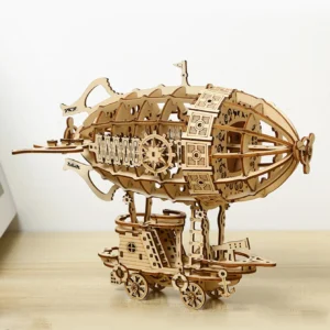 Dirigeable 3D en bois à assembler