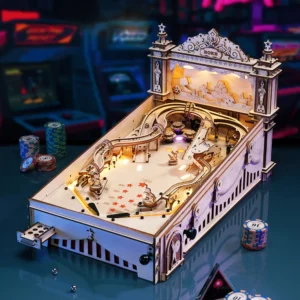 Flipper mécanique 3D en bois ROKR