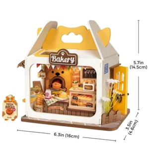 Boulangerie ours miniature Rolife à construire