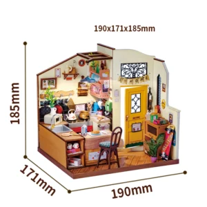 Cuisine Homey Kitchen miniature Rolife DG159