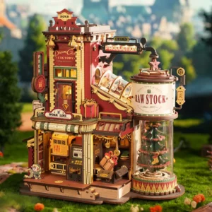 Fabrique de cadeaux de Noël ROKR EAB01 assemblée — vue de face