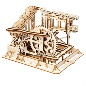 Circuit à billes engrenages 3D en bois ROKR